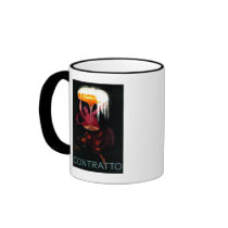 Contratto Vintage PosterEurope Coffee Mug