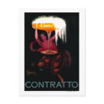 Contratto Vintage PosterEurope Postcards