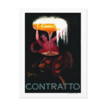 Contratto Vintage PosterEurope Postcards