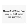 Control over your mind
