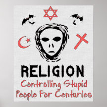 Contrôle stupide de personnes affiche