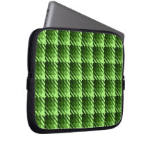 Contrôle vert d'ombre trousse pour ordinateur portable