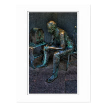 Conversation de coin du feu cartes postales
