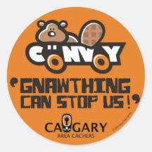 CONVOY Round 3" sticker