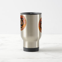 CONVOY Travel Mug Orange logo