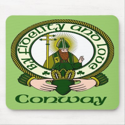 Conway Clan Motto Mouse Pad by irishcountry