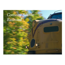 Conway Scenic Railroad  Postcard
