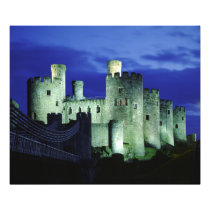 Conwy Castle, Gwynedd, Wales