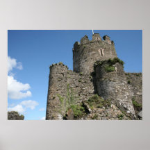 CONWY CASTLE POSTER