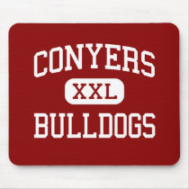 Conyers - Bulldogs - Middle - Conyers Georgia Mousepad