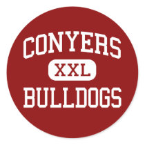 Conyers - Bulldogs - Middle - Conyers Georgia Sticker