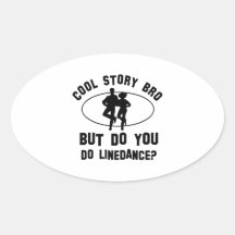 coo linedance designs sticker
