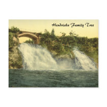 Coo Waterfalls, Spa, Belgium Post Card