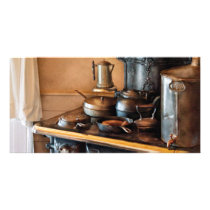 Cook - Breakfast at my Great Grandmothers Photo Card Template