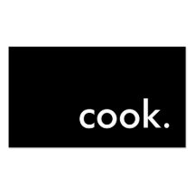 cook. business cards
