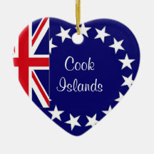 Cook Islands Flag ornament