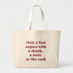 Cook Tote Bag
