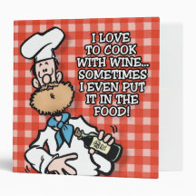 Cook With Wine Binder