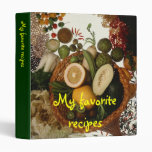 Cookbook Binders