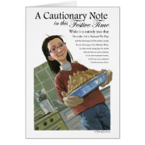 Cooked Grasshoppers Month/National Pie Day Card