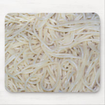 Cooked Spaghetti Noodles Mousepads