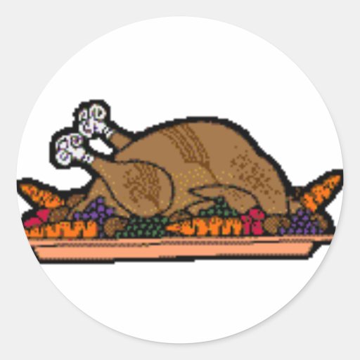 cooked turkey sticker