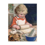 "Cookie Baking" Christmas Card Post Cards