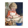 "Cookie Baking" Christmas Card Post Cards