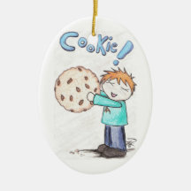 "COOKIE!" CHRISTMAS ORNAMENT