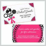 cookie cupcake bouquet baking business cards 3 business cards
