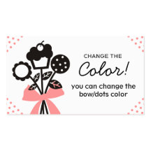 cookie cupcake bouquet baking business cards 3