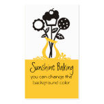 cookie cupcake bouquet baking business cards 4