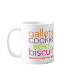 cookie - delicious in any language mugs