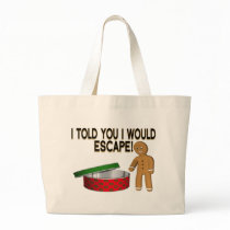 Cookie Escape Canvas Bags
