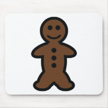 cookie man mouse pad