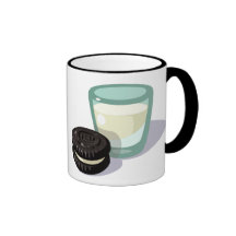 Cookie n Milk in a mug