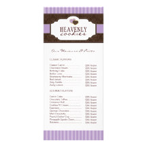 Cookies /  Bakery Rack Card