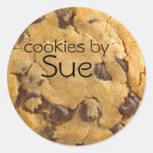 Cookies By: (your name) Stickers