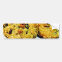Cookies Chocolate Chip Bumper Stickers
