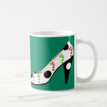 Cookies for Santa and High Heel Shoes Mug