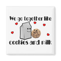 Cookies & Milk Magnets