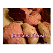 cookies please Postcard