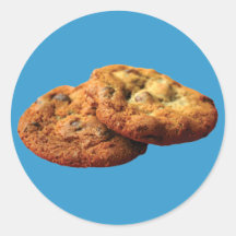 Cookies Round Stickers