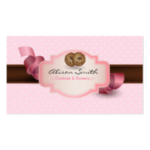 Cookies & Sweets Plantilla De Tarjeta Personal