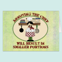 Cooking Chef cards