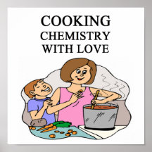 COOKING chemistry Print