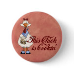 Cooking Chick Pin