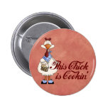 Cooking Chick Pin