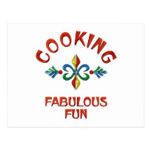 Cooking Fabulous Fun Post Cards