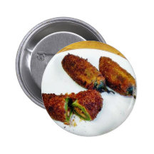 Cooking Food Stuffed Jalapenos Peppers Button